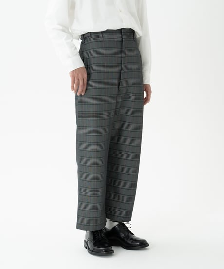 #-54 Seamless classic check pants (Gray)
