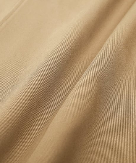#-27 Reversible nocollar coat  (Beige)