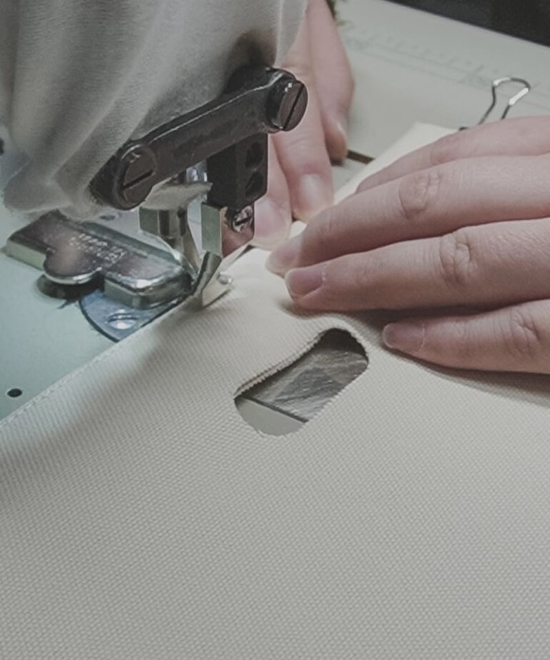 04 Heavy canvas big tote bag | UNFOLK