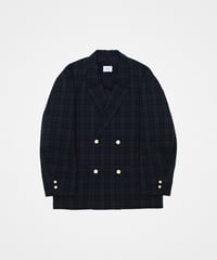 #-55 4B Seersucker double blazer (Green)
