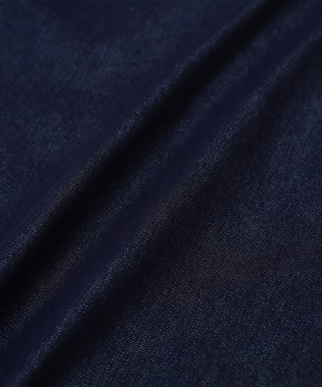 #-73 Rigid denim 1tuck baloon pants