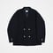 #-22 4B relax double blazer (Black)