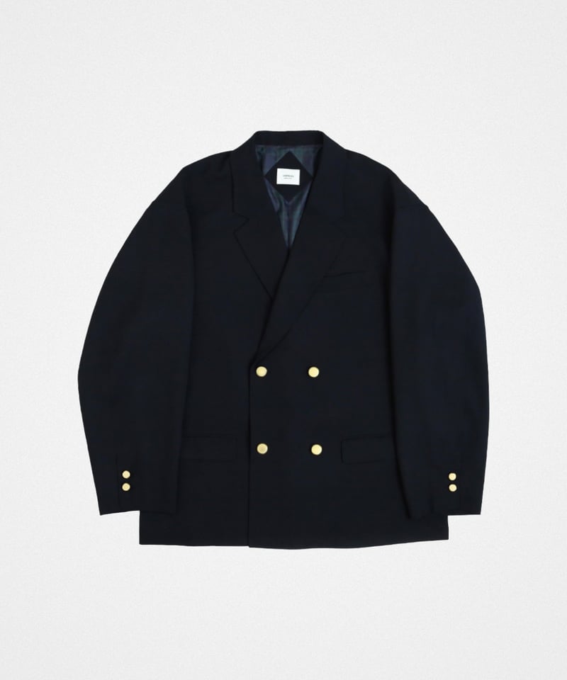 22 4B relax double blazer (Black) | UNFOLK 22 4B relax double blazer (Black) | UNFOLK