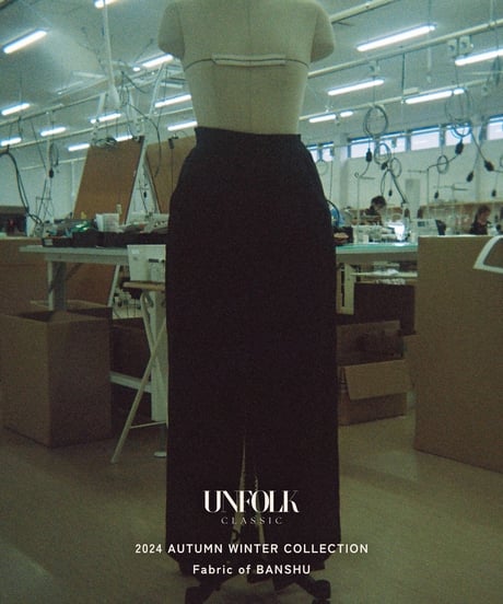 "UNFOLK CLASSIC" Banshu cotton linen relax pants