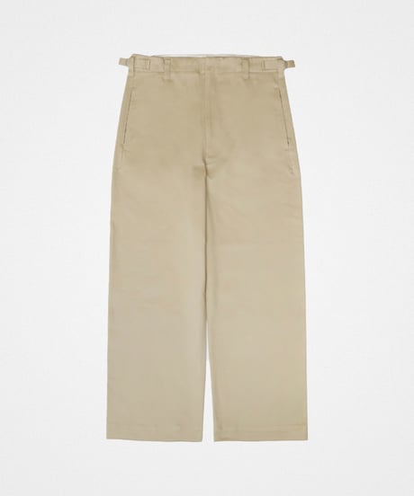 #-38 Seamless west point chino pants (Beige)