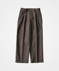 #-03 Ventile gabardine 2tuck pants
