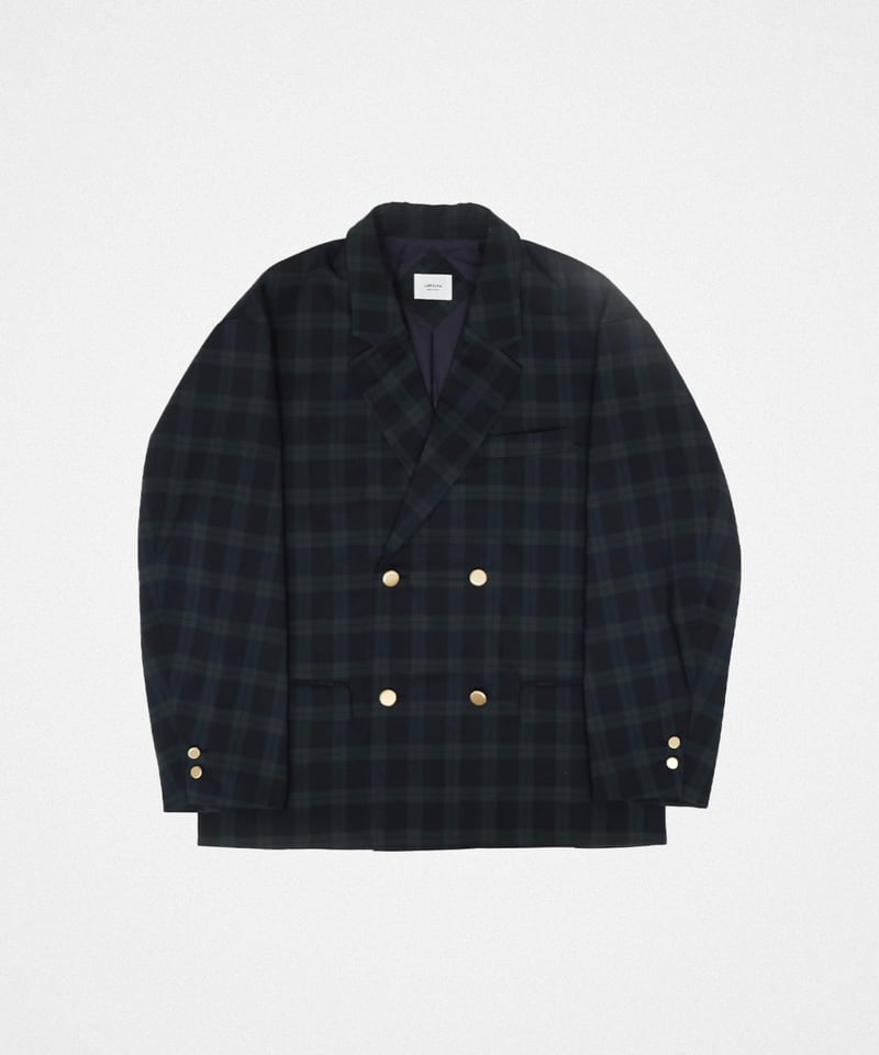 31 4B relax double check blazer (Green) | UNF 31 4B relax double check blazer (Green) | UNF