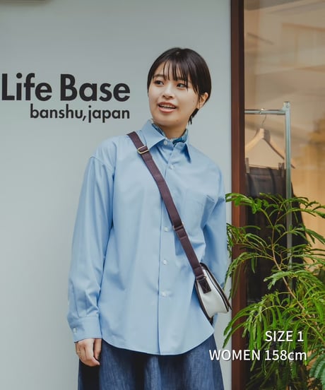 #-15 2way detachable collar shirt (Beige)