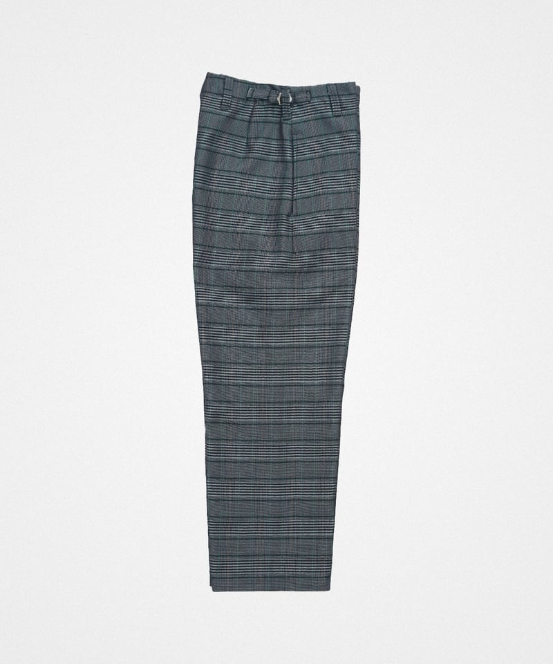 54 Seamless classic check pants (Gray) | UNFOLK