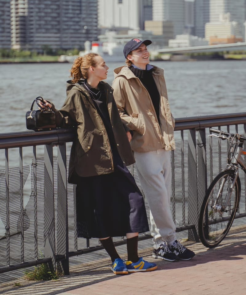 52 Memory twill classic mountain parka (Beige