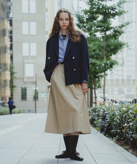 #-22 4B relax double blazer (Navy)