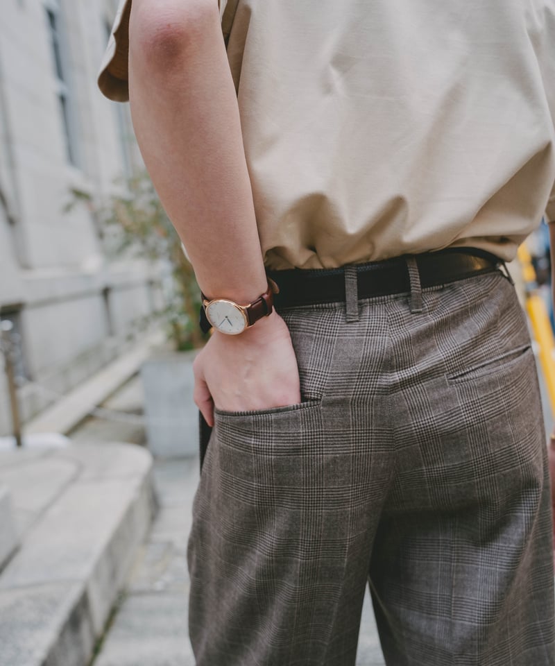 02 Reversible leather belt | UNFOLK