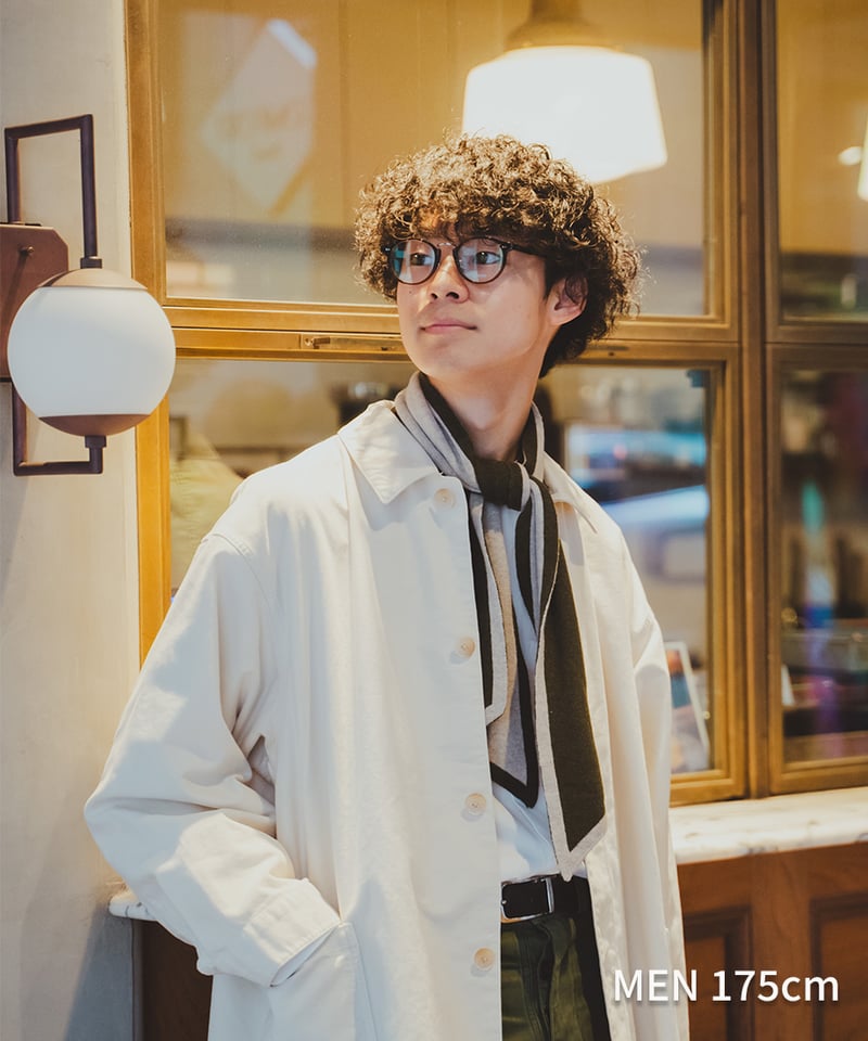 29 U-brid wool muffler scarf (Green) | UNFOLK