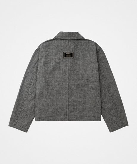 “UNFOLK CLASSIC” Banshu linen mix napping style blouson