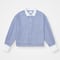 #-57 EX. 2way detachable collar cleric shirt