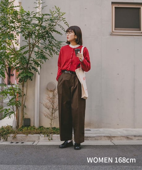 #-03 Ventile gabardine 2tuck pants