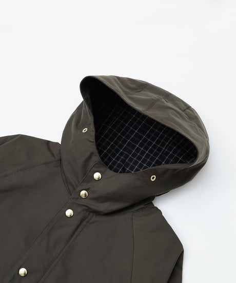 #-52 Memory twill classic mountain parka (Green)