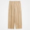 #-24 Ventile gabardine 2tuck straight pants (Beige)