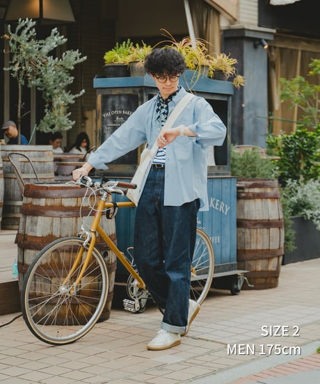 #-15 2way detachable collar shirt (White)