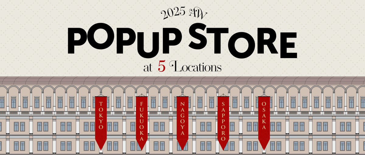 2025AW POPUP STORE 開催のお知らせ | UNFOLK