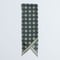 #-25 Hand print silk scarf (Green)