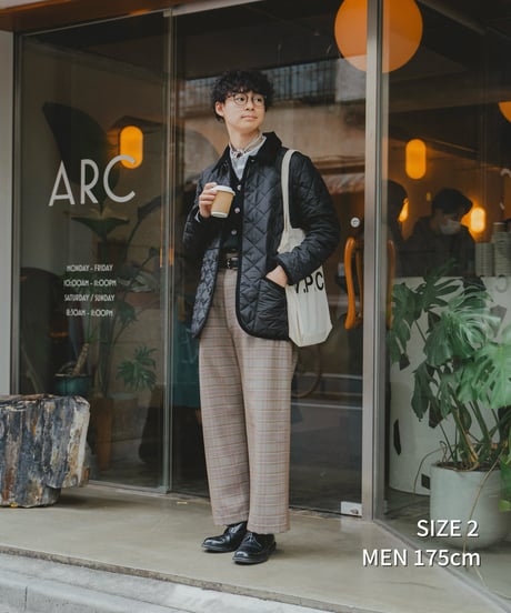 #-54 Seamless classic check pants (Beige)