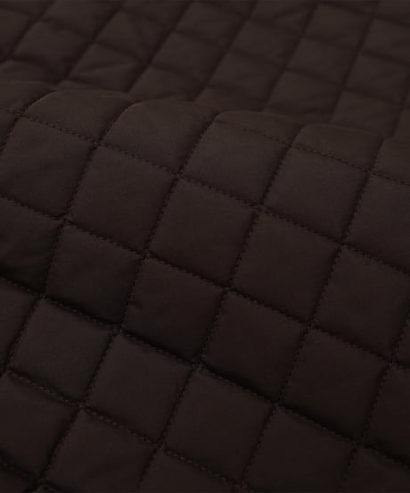 #-71 Diamond Quilt 2way blouson (Brown)