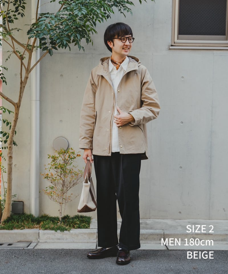 52 Memory twill classic mountain parka (Beige