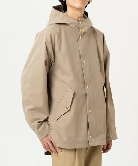 #-52 Memory twill classic mountain parka (Beige)