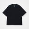 #-62 Silk cotton luxury tshirt (Black)