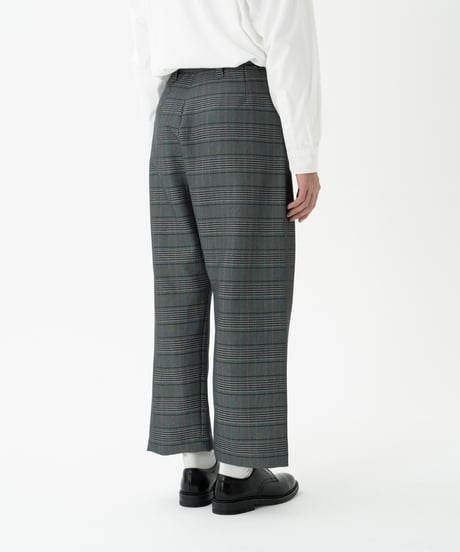 #-54 Seamless classic check pants (Gray)