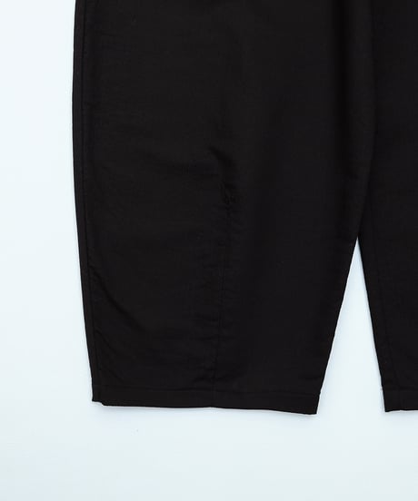 ⁡“UNFOLK CLASSIC” Enshu sashiko style baloon pants (Black)