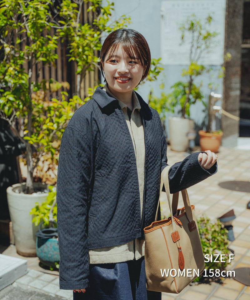 UNFOLK CLASSIC” Enshu wool mix sashiko style b