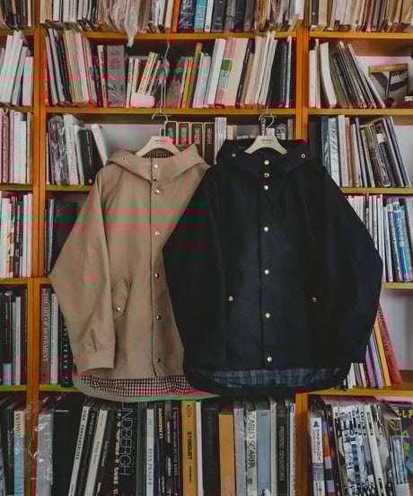 #-52 Memory twill classic mountain parka (Navy)