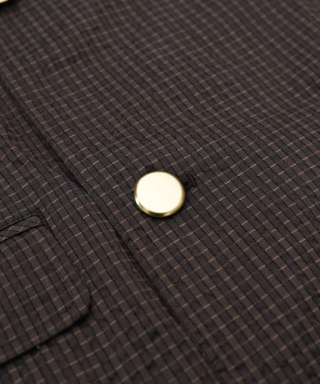 #-55 4B Seersucker double blazer (Brown)