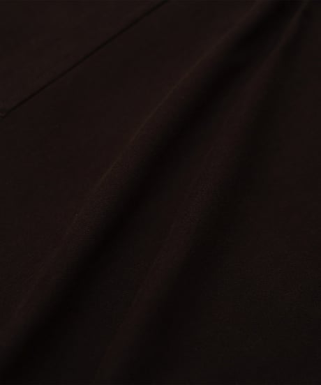 #-48 Peach brushed classic vest (Brown)