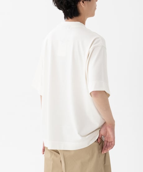 #-62 Silk cotton luxury tshirt (Ivory)