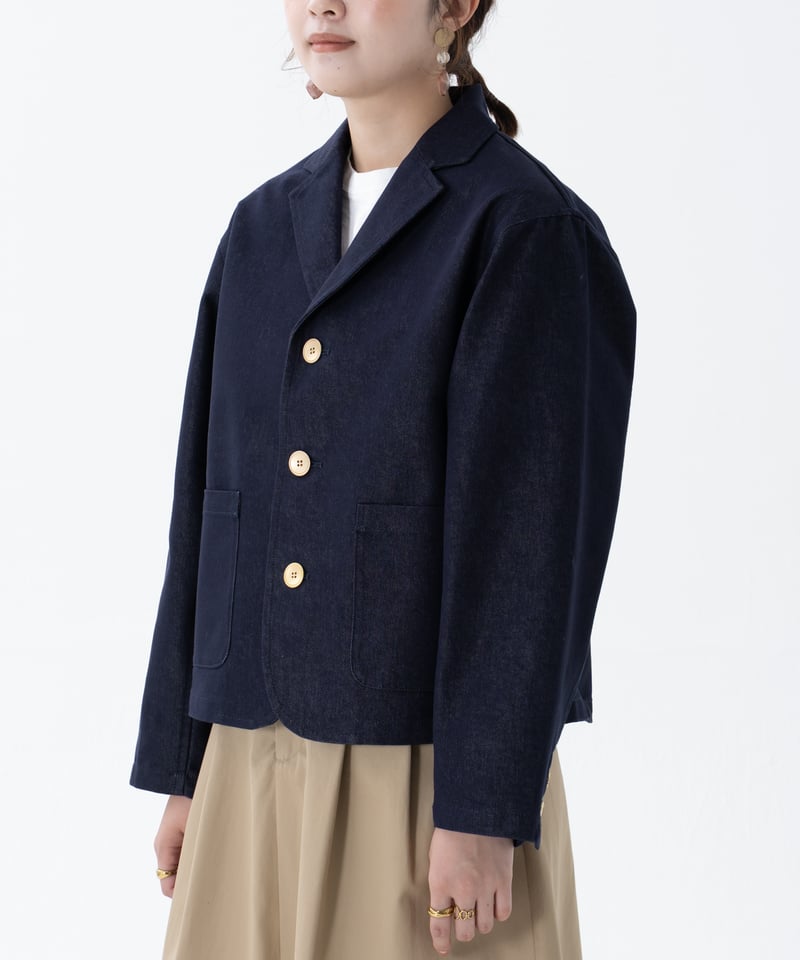 67 3B rigid denim single jacket | UNFOLK