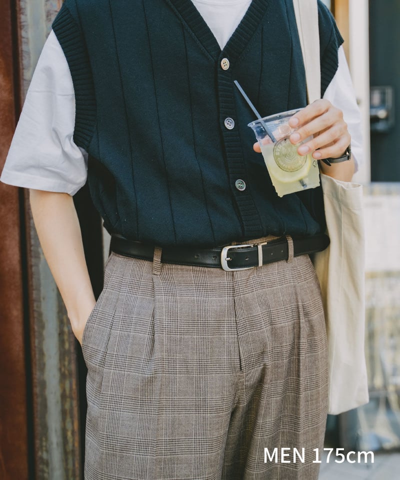 OLD JOE&CO.◇FAIR ISLE V-NECK VEST/ニットベスト(薄手)/40/ウール 