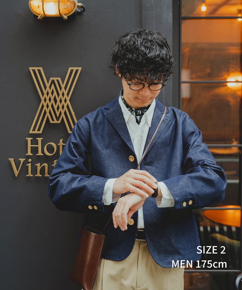 67 3B rigid denim single jacket | UNFOLK