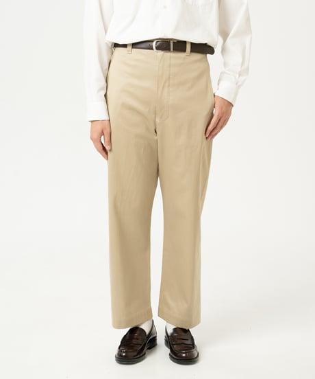 #-38 Seamless west point chino pants (Beige)