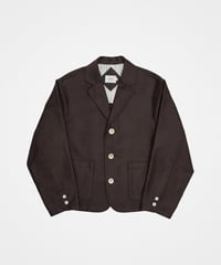 #-67 3B cotton moleskin single jacket