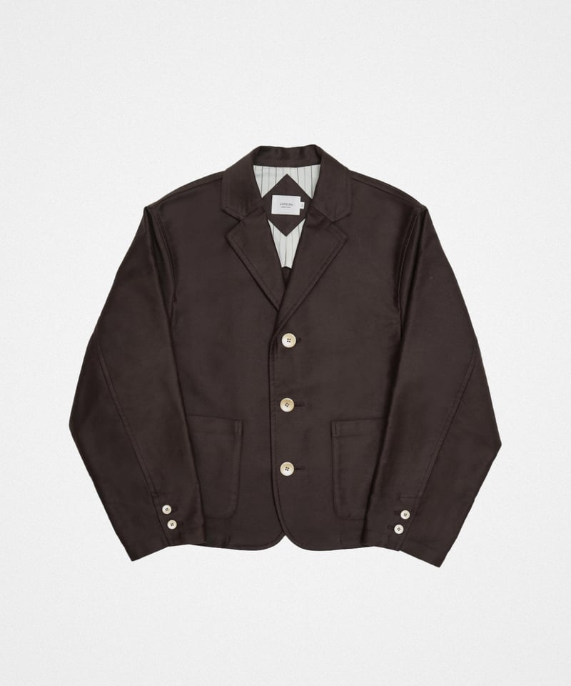 67 3B cotton moleskin single jacket | UNFOLK