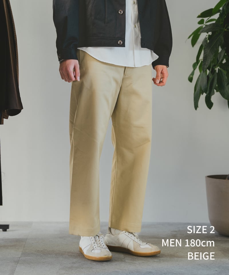 【UNFOLK】Seamless west point chino pants 38 Seamless west point chino pants (Beige) |