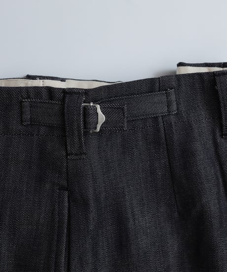 #-17 Seamless rigid denim pants