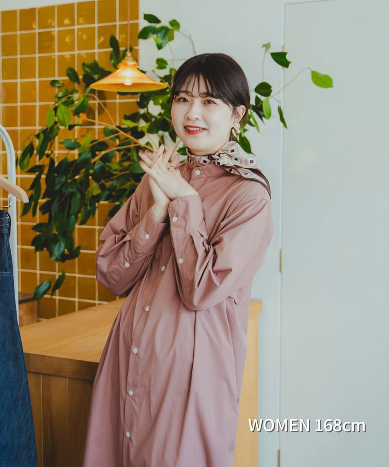 59 Hand print silk scarf (Green) | UNFOLK