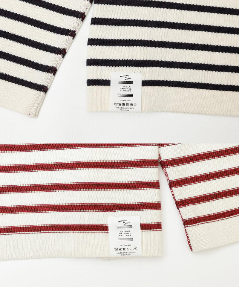 65 14G i-plating reversible border knit | UNF
