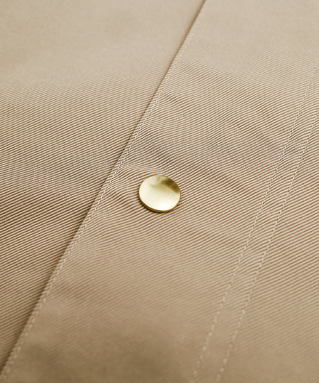 #-52 Memory twill classic mountain parka (Beige)