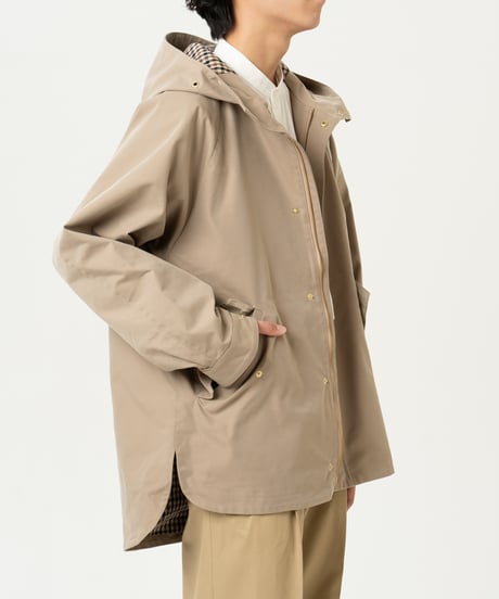 #-52 Memory twill classic mountain parka (Beige)