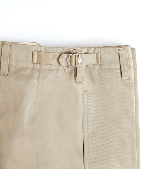 #-38 Seamless west point chino pants (Beige)